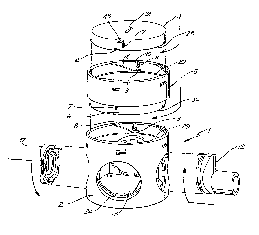 A single figure which represents the drawing illustrating the invention.